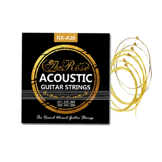 Acoustic Guitar Strings 1 Set Normal Light Gauge 11 50